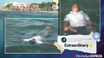 Aqua yoga, Palk Strait aqua yoga, yoga in water, water yoga, Aqua yoga in Tamil Nadu, Yoga day celebrations, International Yoga day, Yoga day 2020, Rameswaram, Rameshwaram, Tamil Nadu, Trending news, Indian Express news.