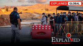 Israel West Bank annexation explained, Israel west bank, Israel west bank annexation, Israel west bank explained, Israel Palestine conflit explained, Express Explained