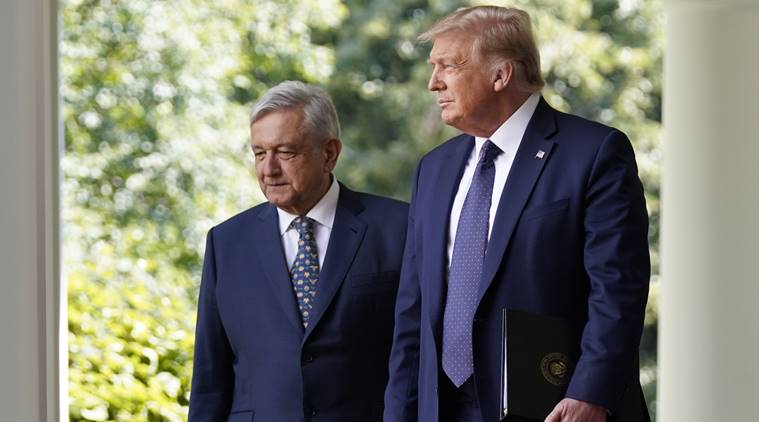 Donald Trump, Andres Manuel Lopez Obrador, Mexico president white house visit, US news, US Mexico border