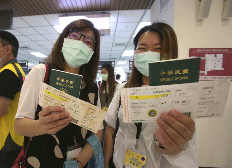Taiwanese flight of fantasy, Taiwan pandemic flying, Taiwan’s Civil Aviation Administration, indian express, indian express news