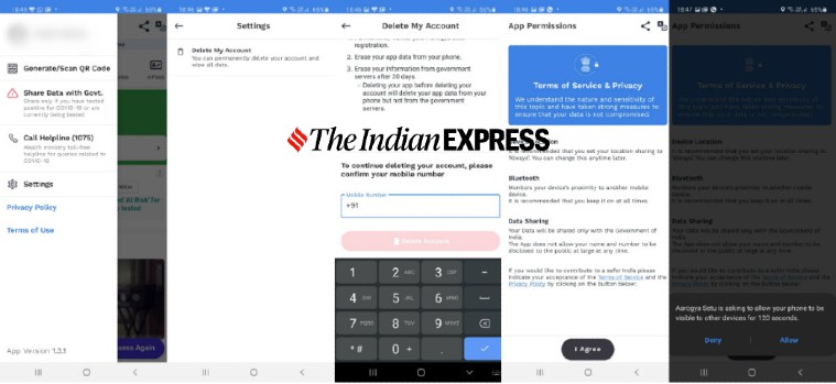 Aarogya Setu app, Aarogya Setu, contact tracing, coronavirus, COVID 19, How to delete Aarogya Setu, How to delete Aarogya Setu app, How to delete Aarogya Setu data, How to delete data from Aarogya Setu app