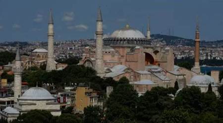 Hagia Sophia, turkey Hagia Sophia museum, hagia sophia turkey mosque, indian express opinion,latest news