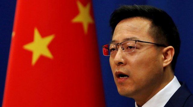 Chinese Foreign Ministry, Zhao Lijian, China COVID-19, COVID-19 test in China, US diplomats in China, China anal testing COVID-19, indian express, world news
