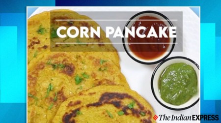 corn pancake, easy recipes, breakfast recipes, indianexpress.com, indianexpress, pancake recipes,