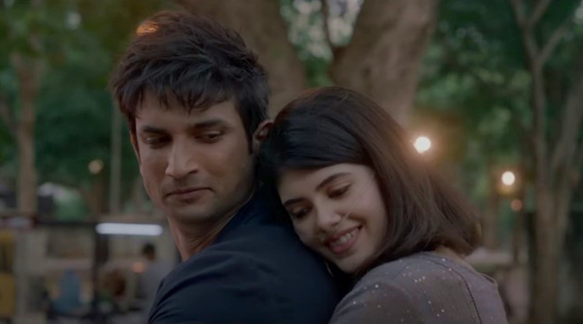 Dil bechara sushant singh rajput sanjana sanghi stills