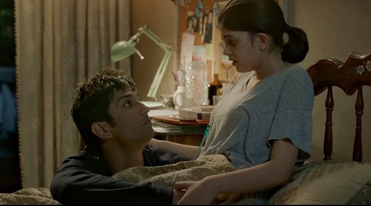 Dil bechara sushant singh rajput sanjana sanghi the fault in our stars