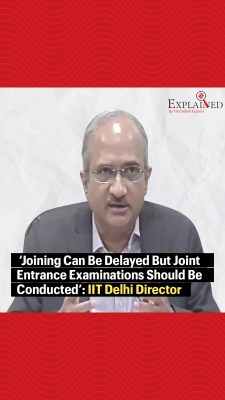 ‘Joining Can Be Delayed But Joint Entrance Examinations Should Be Conducted’: IIT Delhi Director