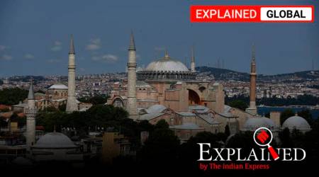 Hagia Sophia, Hagia Sophia museum, mosque, cathedral, Istanbul Hagia sophia, Turkey, Hagia Sophia controversy, indian express