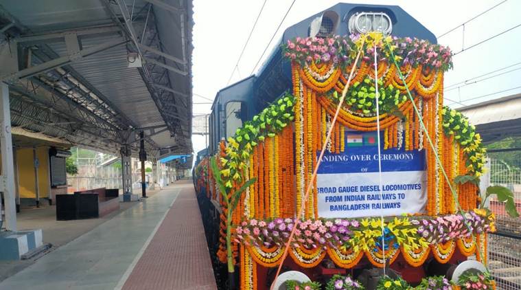  Indian railways, india gives 10 broad gauge locomotives to Bangladesh, India Bangladesh relations, broad gauge locomotives, what are broad gauge locomotives