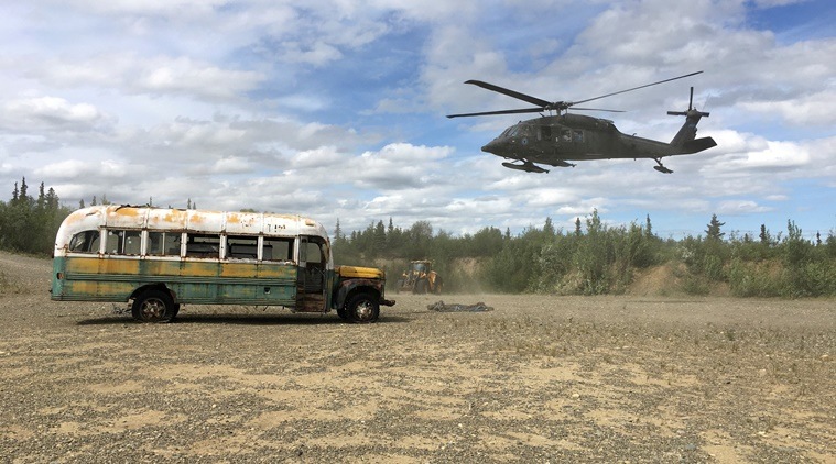 into the wild, into the wild bus, into the wild magic bus, into the wild bus removed, into the wild bus airlift, Christopher McCandless, Alaska, Viral news, trending news, Indian Express news