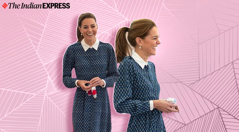 Kate Middleton, Kate Middleton fashion, Kate Middleton post coronavirus outing, england post covid 19 events, indian express