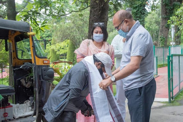 manipur, woman auto driver laibi oinam, covid 19, n biren singh