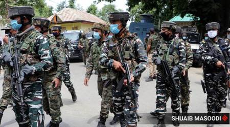 Jammu Kashmir, j&k encounter, j&k militants killed, indian express