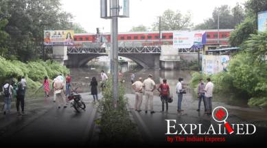 Minto Bridge, Minto Bridge floods, Minto Bridge waterlogging, Delhi news, Delhi rains, Delhi floods, Delhi rains video, Minto road railway bridge