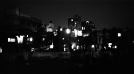 Nizamuddin at Night, gauri gill, indianexpress