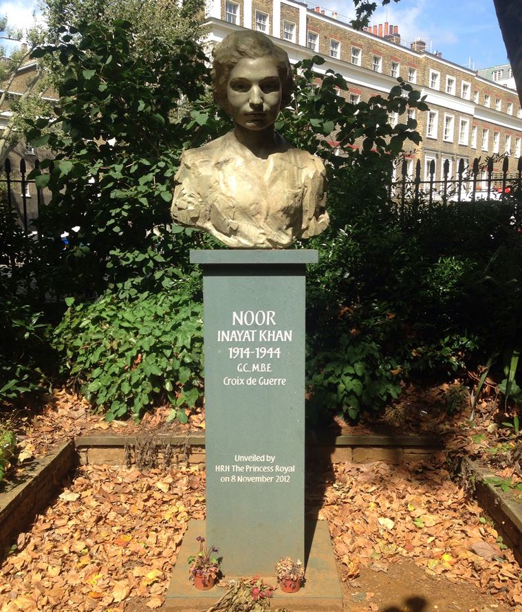Noor Inayat Khan, Noor Inayat Khan British spy, Noor Inayat Khan movies, British Indian spy World War, Noor Inayat Khan coin