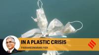 Platic pollution, covid 19, coronavirus pandemic, covid 19 plastic pollution, covid safety gear, ppe kits, single use masks, single use plastic, Parameswaran Iyer writes, express opinion