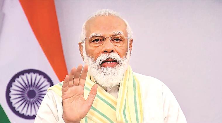 Modi skill, re-skill, and up skill mantra, PM Modi COVID-19 pandemic, Modi on Indian economy
