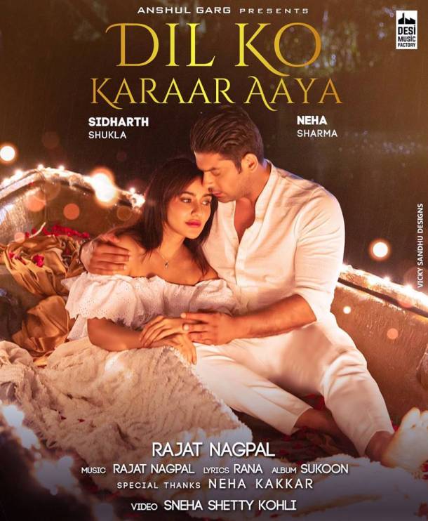 sidharth shukla new song
