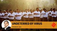 rss, rss relief work, rss covid relief work, covid relief work india, Prabhat Jha writes, BJP Prabhat Jha's column, coronavirus india news, swayamsevaks, Indian express opinion