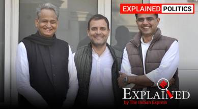 Rajasthan political crisis, Rajasthan government, Rajasthan, Ashok Gehlot, Sachin Pilot, Indian Express
