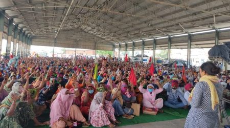 Sangrur, Sangrur Protest, Women Protest, Punjab Protest