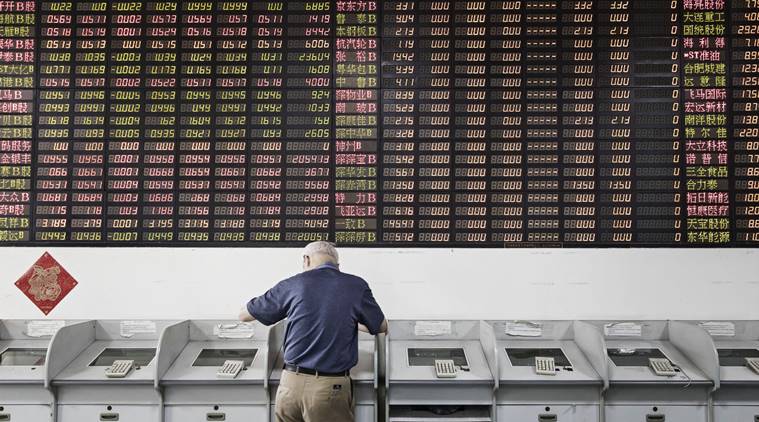 China, China stocks, China market, Shanghai Stock Exchange, China stock exchange, China investments, China coronavirus news, Indian Express