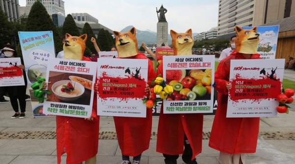South Korea, Dog Funeral, Dog Meat Day, Activists
