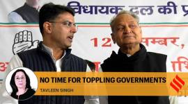 rajasthan government crisis, ashok gehlot government crisis, rajasthan congress fighting, sachin pilot, ashok gehlot, india coronavirus latest update, india china border news, tavleen singh sunday column
