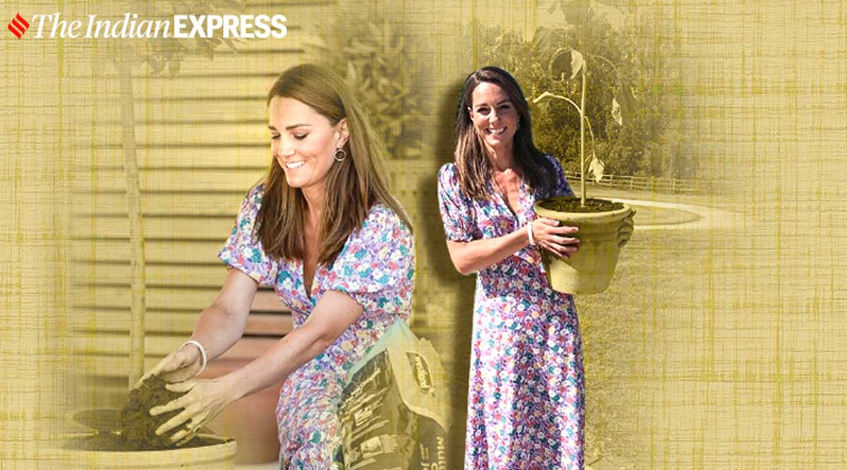 Kate Middleton S Floral Dress Is A Summer Closet Winner Lifestyle News The Indian Express