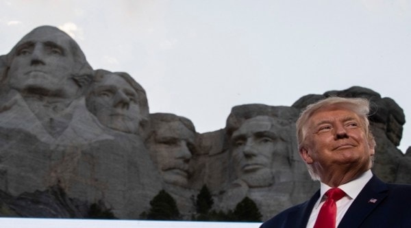 Donald Trump, Mount Rushmore, Election Campaign