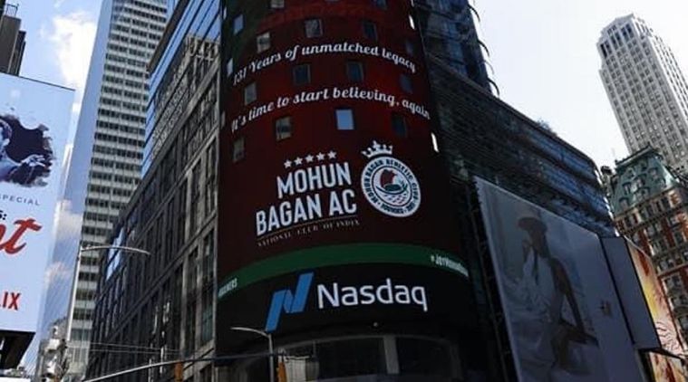 Az Lyrics Welcometorealsworld Com Mohun Bagan Features On Nasdaq Billboards Goes Global On Its Special Day