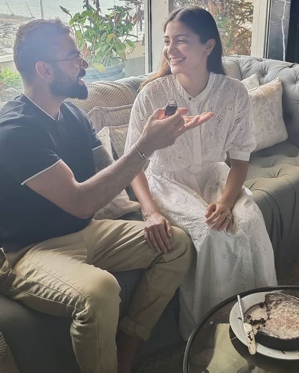 Virat, anushka birthday