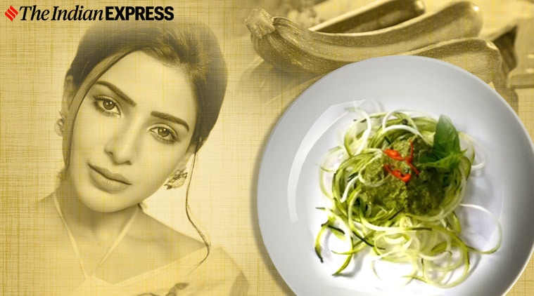 Samantha Akkineni, zucchini noodles