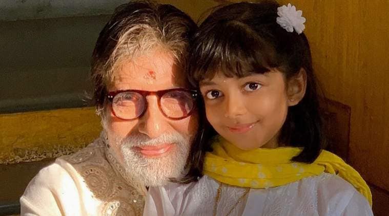 amitabh bachchan, aaradhya bachchan 