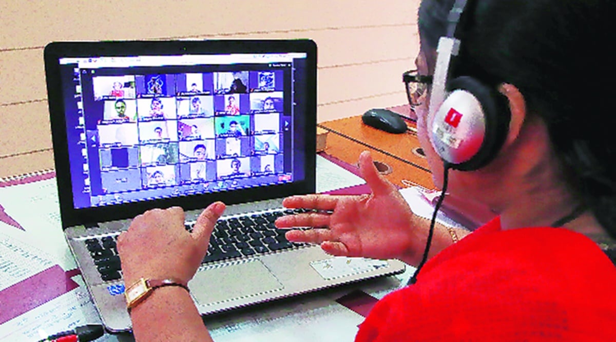 Nearly 50% university teachers still not comfortable with online teaching:  Survey | Education News,The Indian Express