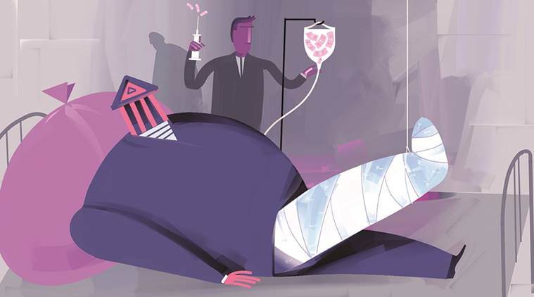 bad loans, npas, rbi, gdp growth rate, indian economy, corporate bad loans, indian express news