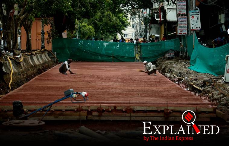 Chandni Chowk, Chandni Chowk redevelopment program, Chandni Chowk development, Express Explained, Indian Express