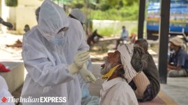 maharashtra coronavirus news update, maharashtra covid-19 new cases, maharashtra covid-19 cases on friday, maharashtra covid death toll, covid news, indian express news