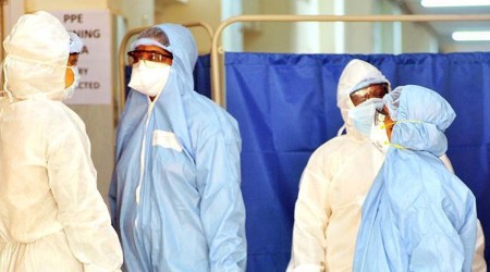 Tripura covid news, tripura coronavirus updates, baby dies during covid testing, covid testing, covid swab collection, india covid news, indian express