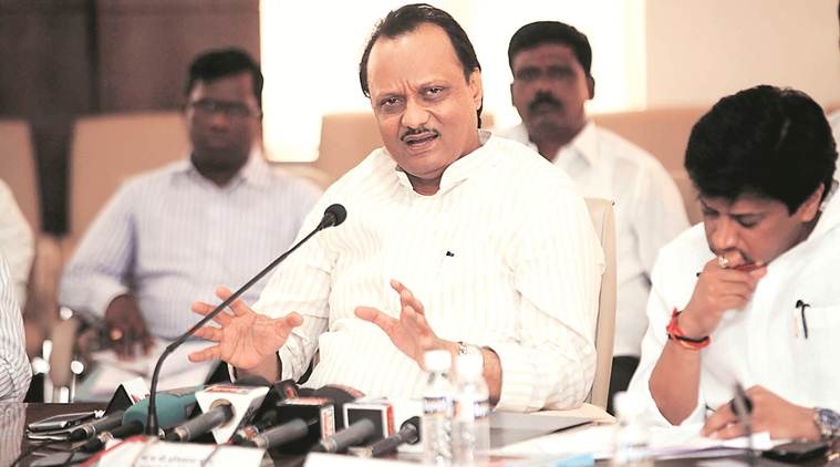 Ajit Pawar, maharashtra coronavirus, maharashtra covid cases, maharashtra force majeure, maharashtra decleares covid as natural disaster, maharashtra work extension, indian express news