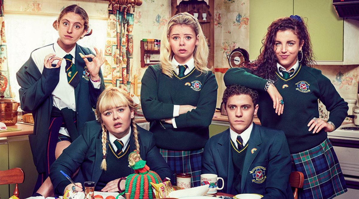 Derry Girls A Nostalgic And Funny Ride Into 90s Northern Ireland Entertainment News The Indian Express