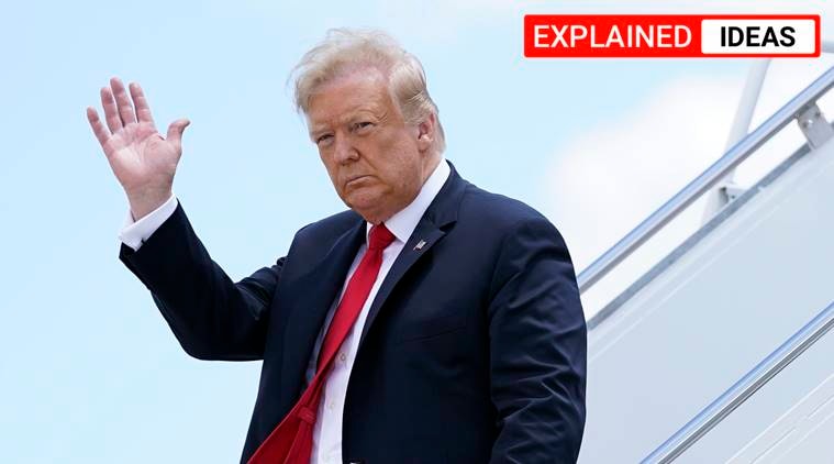 H1-B visa, H1-B visa banned, Donald Trump, Trump bans H-1B visa, US immigration visa, Indian Express