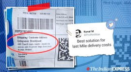 Delivery address, Online package delivery address, Flipkart package address, eCommerce, online shopping, Flipkart shopping, Trending news, Indian Express news