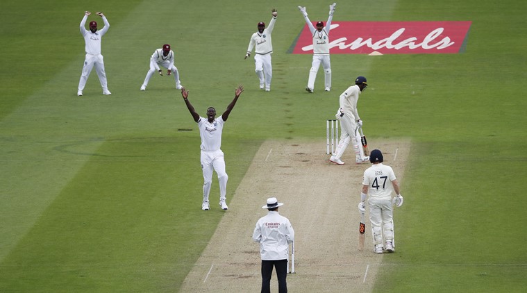 West Indies Captain Jason Holder picked six wickets in the first innings