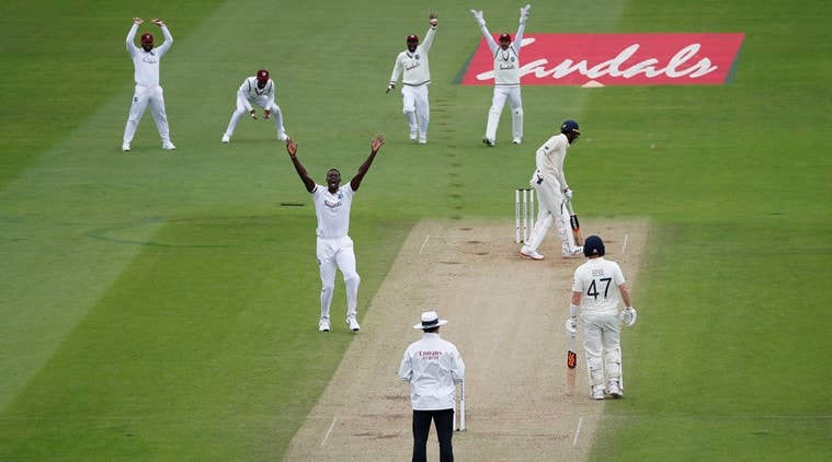 England vs West Indies Visitors in command after Jason Holder wins