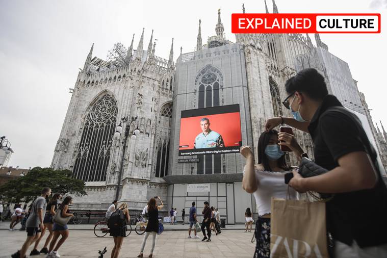 Fashion Week, Milan Fashion Week 2020, D&G physical fashion week 2020, Dolce and Gabbana physical fashion week 2020, Express Explained, Indian Express
