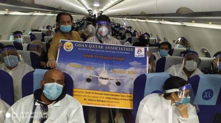 Goan expats doha, doha flight to india, flight to india doha migrants
