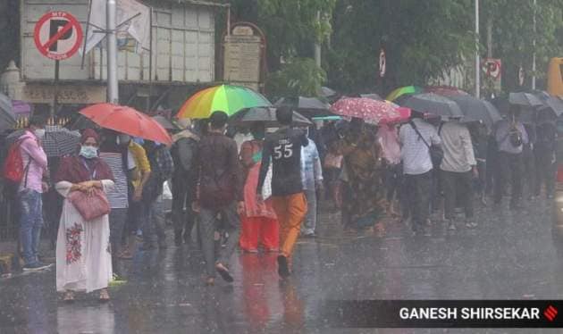 Imd Issues Red Alert For Mumbai As Downpour Continues Waterlogging In