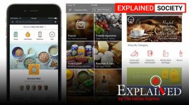 Covid-19, covid 19 online sales, covid 19 online ordering, amazon prime, big basket, online grocery shopping, coronavirus, indian express, explained news,